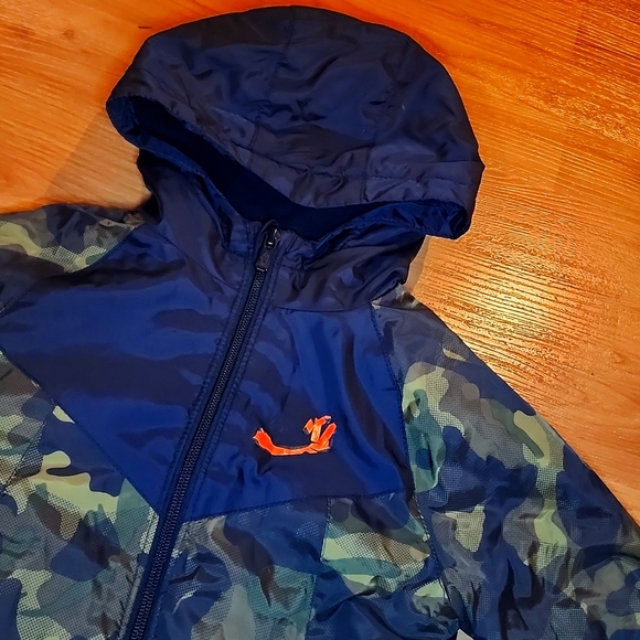 NIKE Kids Fleece Hooded Jacket (2-3Y) - Picture 2 of 7